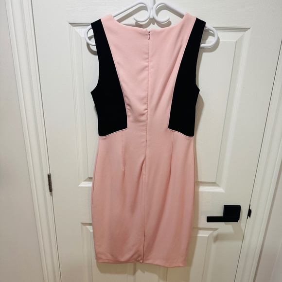 White House Black Market - Pink/Black Colourblock, Size 6 - Picture 5 of 6
